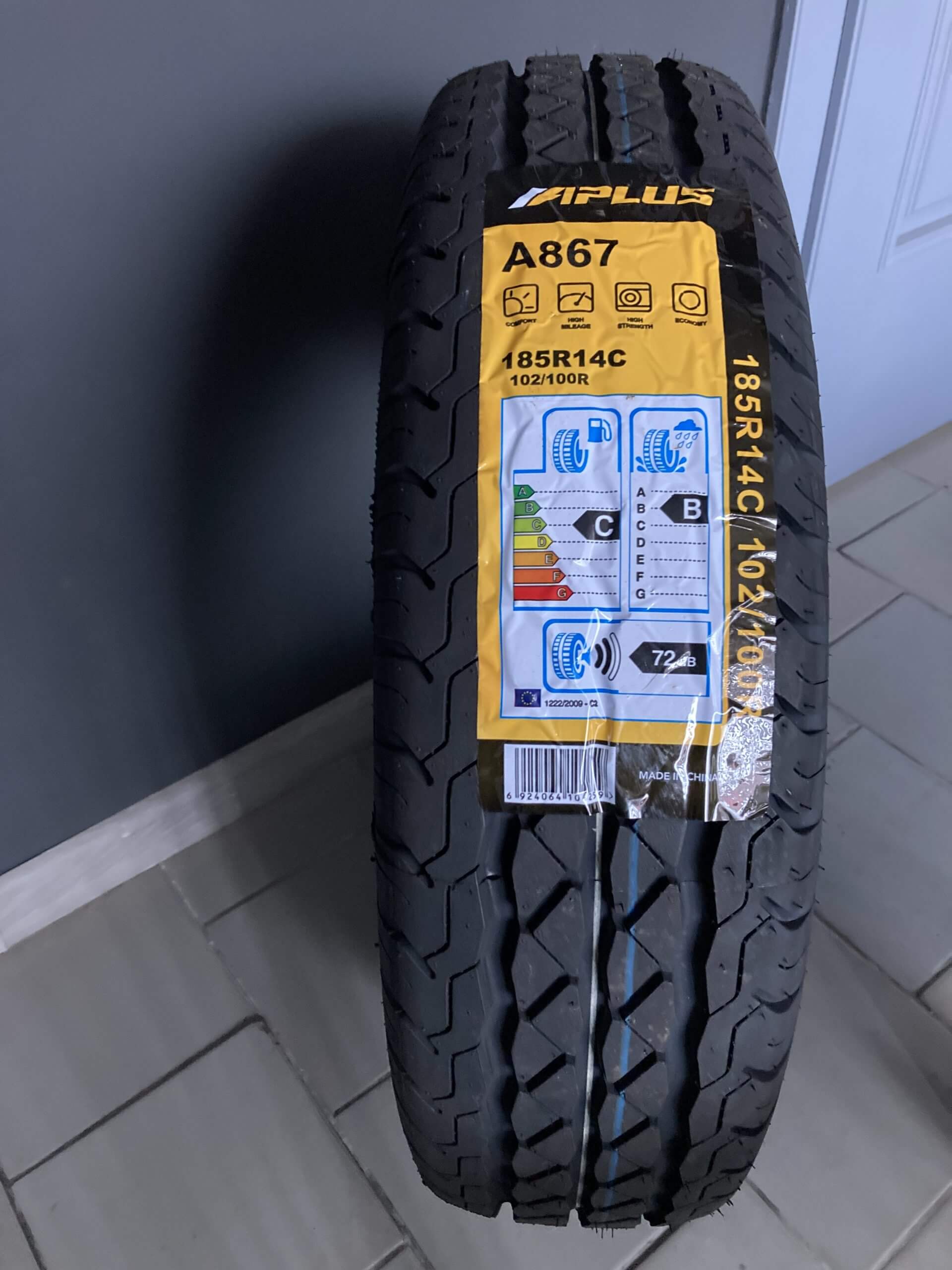 Aplus 185R14C 102/ A867 [185R14С 0/0 R0 100R
